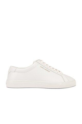 Saint Laurent Andy Sneaker in White | FWRD 