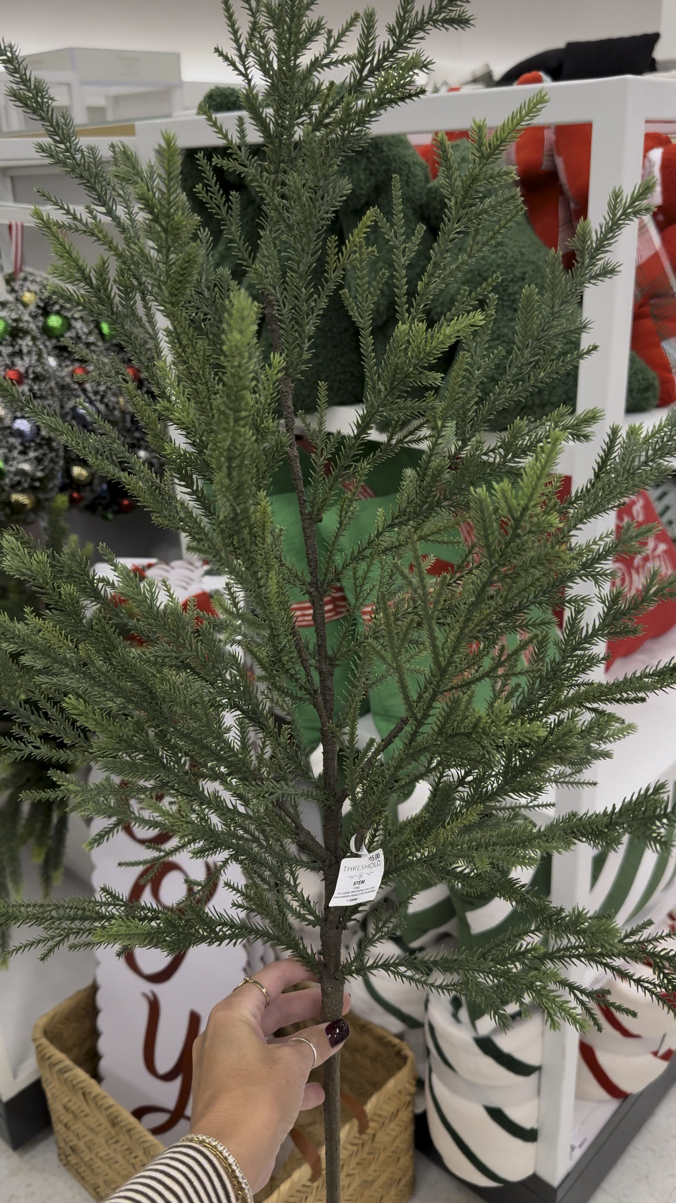 HUGE $15 Christmas stem
Beautiful Christmas wreath 


#LTKHoliday #LTKFindsUnder100 #LTKFindsUnder50