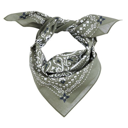 Bandana Print Cotton Scarf | La Redoute (UK)