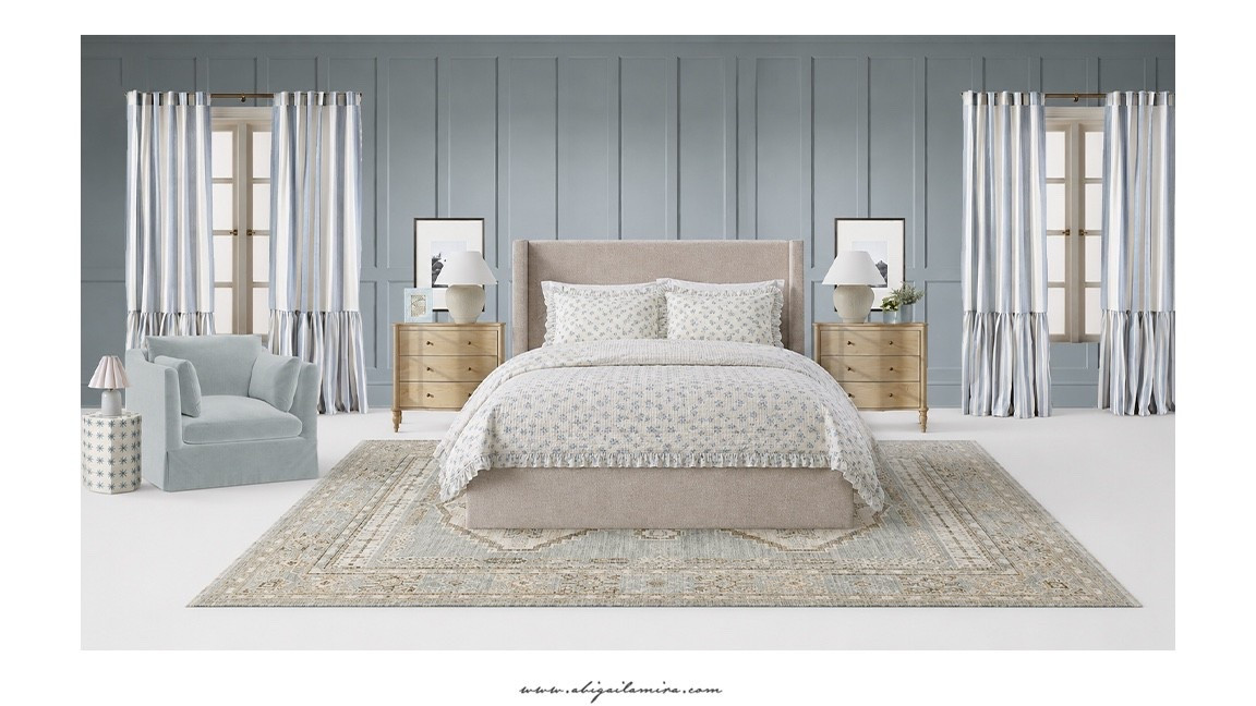 A COTTAGE-INSPIRED BLUE BEDROOM
There’s something about a soft blue bedroom that instantly creates a sense of calm—and this design embraces that cottage feeling in the most beautiful way. Read the full post at abigailamira.com

#LTKhome