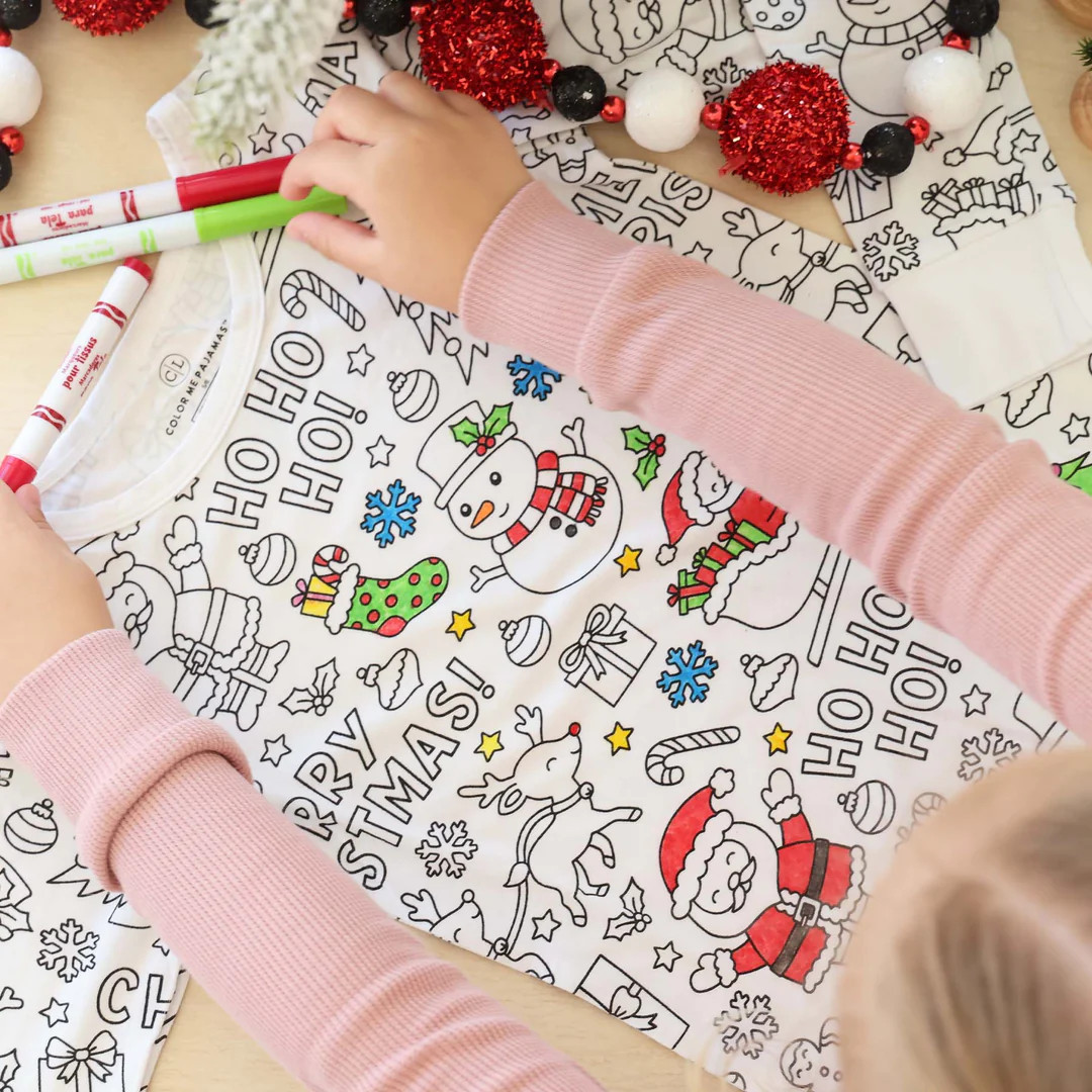 ColorMe Pajama™ Two Piece Set | Christmas Morning | Caden Lane
