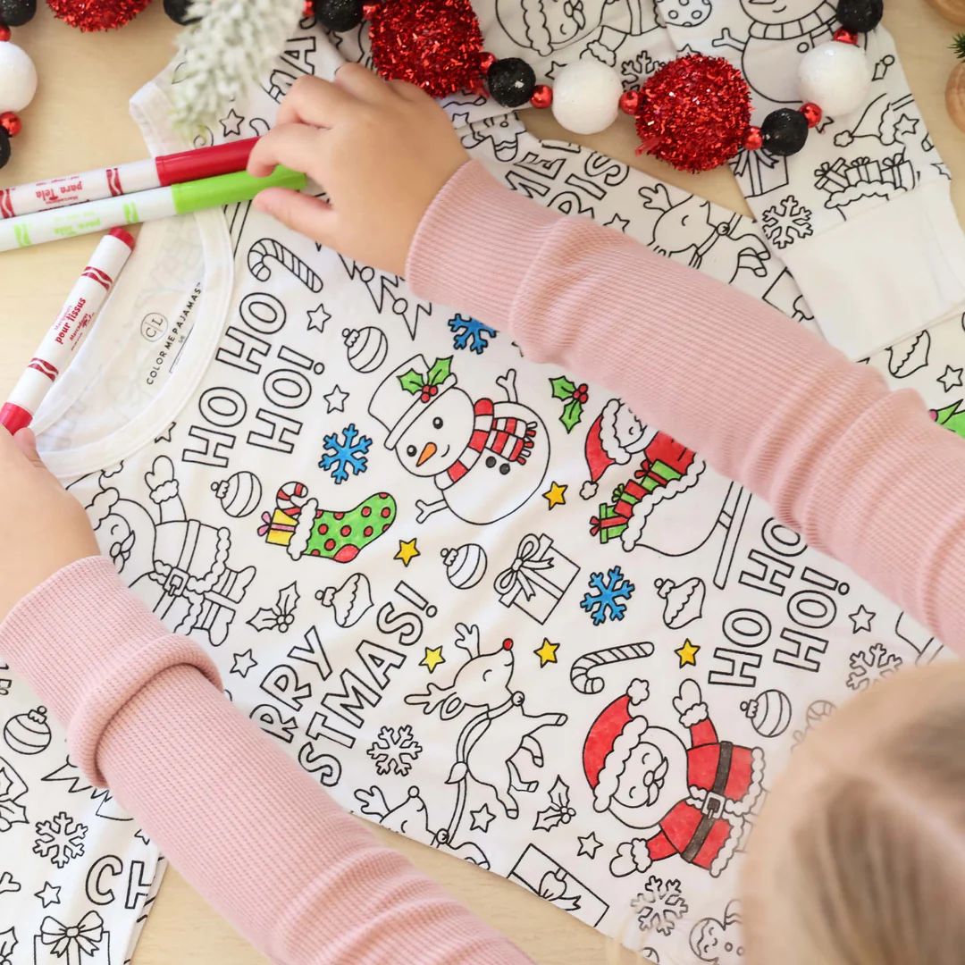 ColorMe Pajama™ Two Piece Set | Christmas Morning | Caden Lane