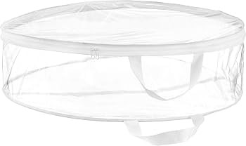 Whitmor Clear Everyday Wreath Bag, 30 Inch | Amazon (US)