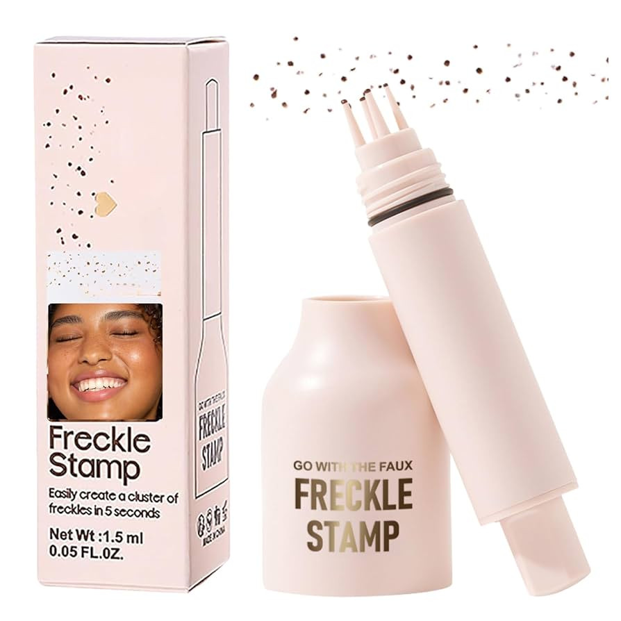 Faux Freckle Stamp, Upgrade Freckle Pen, Fake Freckles Stamp Air Cushion, Long Lasting & Waterpro... | Amazon (CA)