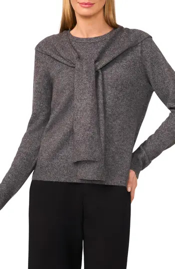 Shoulder Wrap Detail Sweater | Nordstrom