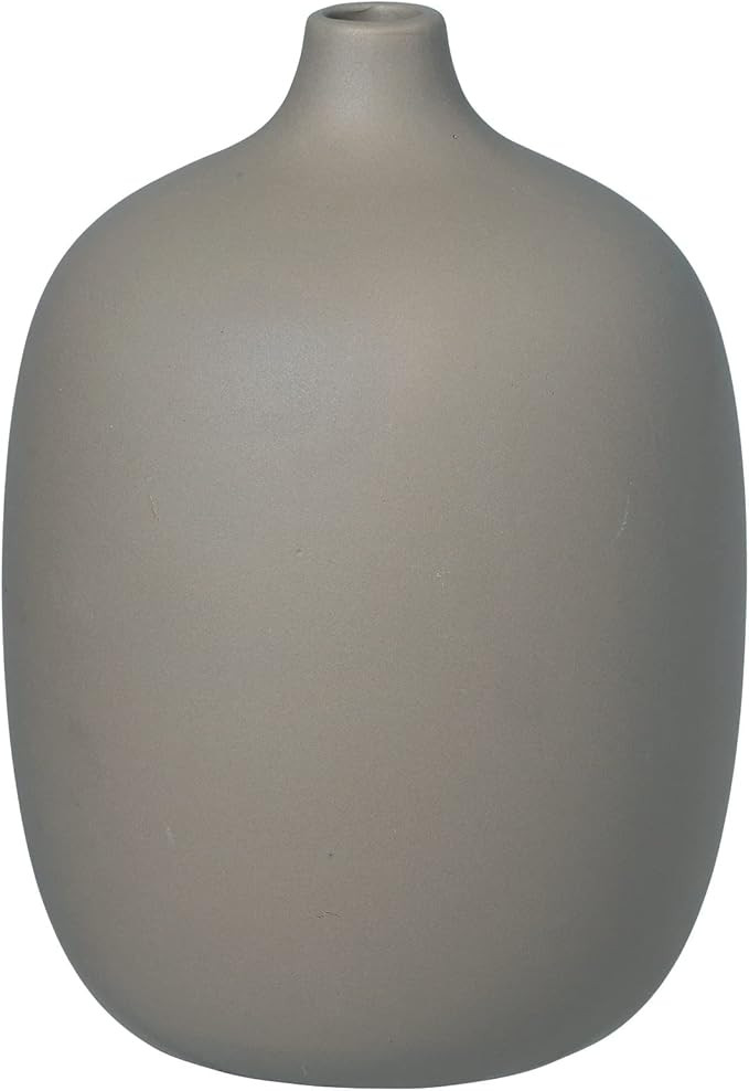 blomus CEOLA Vase Ceramic 5.5 X 7.5 - Satellite (Taupe) | Amazon (US)