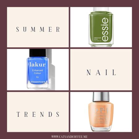 Summer Nail Trends - The best summer nail colors from OPI, Essie, and more, all available on Amazon

#LTKSeasonal #LTKBeauty #LTKTravel