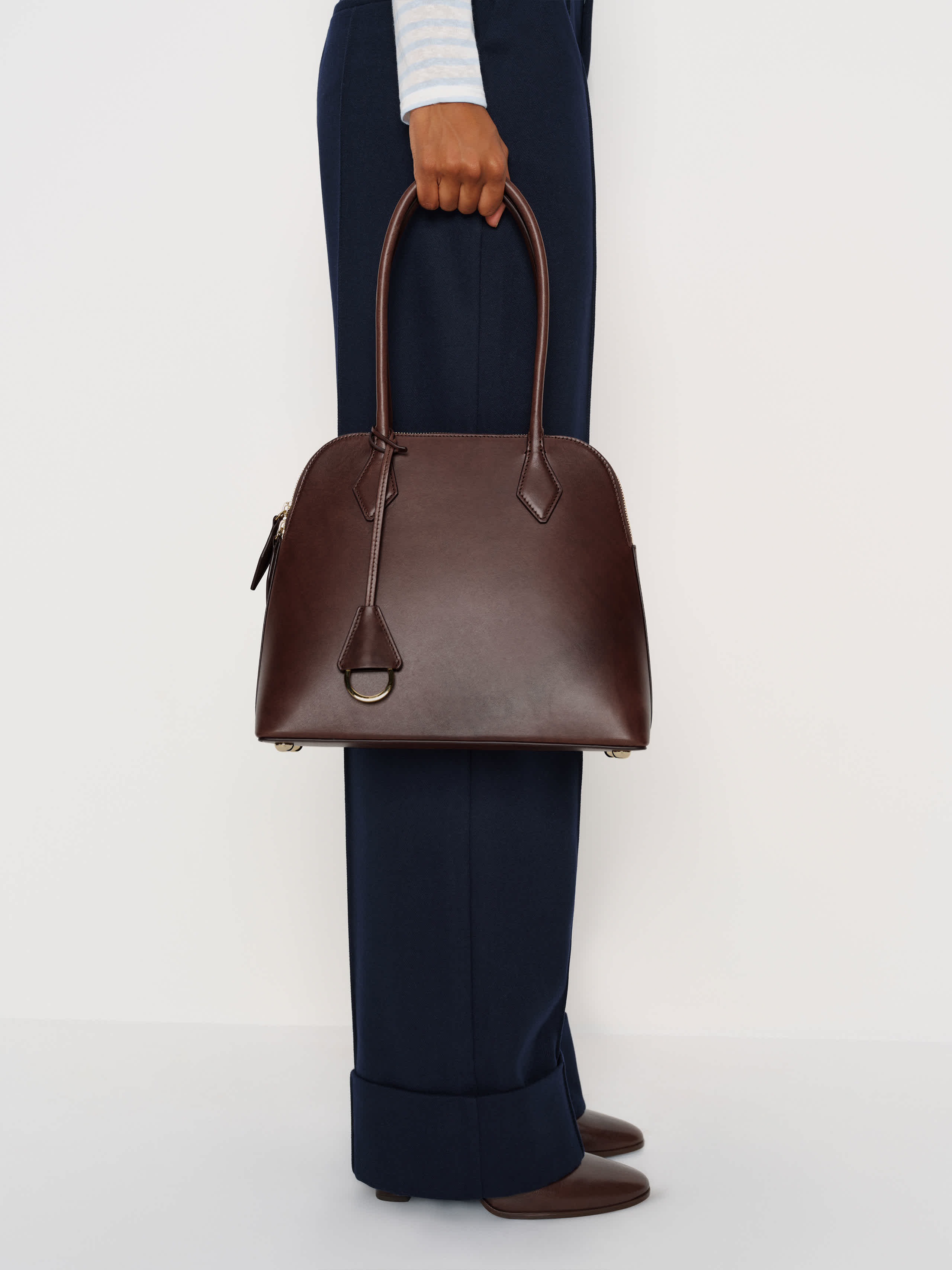 Reformation Camille Shoulder Bag Brown | Reformation (Global)