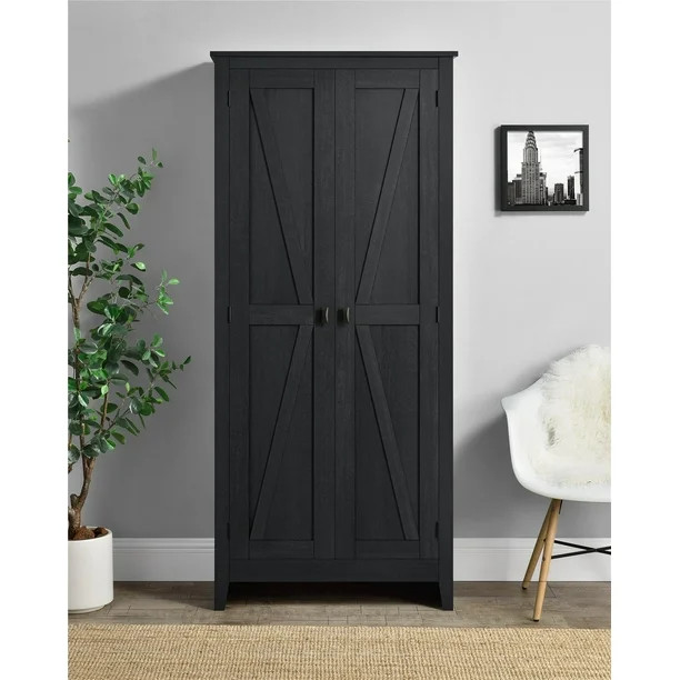 Systembuild Evolution Farmington 31.5" Wide Storage Cabinet, Smokehouse - Walmart.com | Walmart (US)