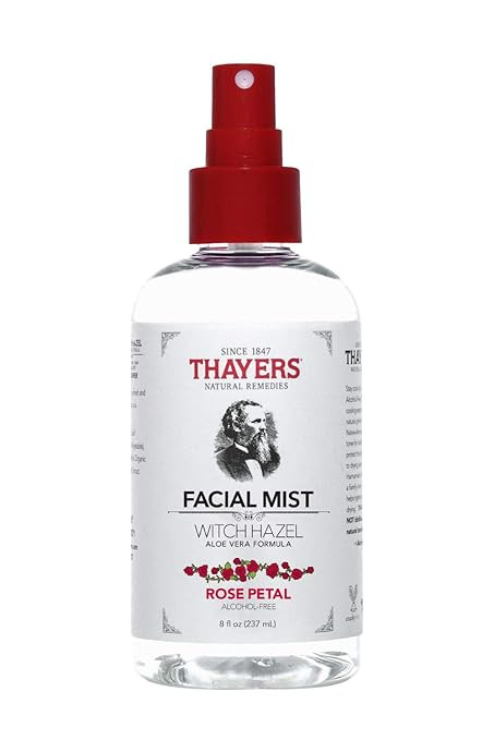 Thayers Alcohol-Free Rose Petal Witch Hazel Facial Mist Toner - 8oz | Amazon (US)