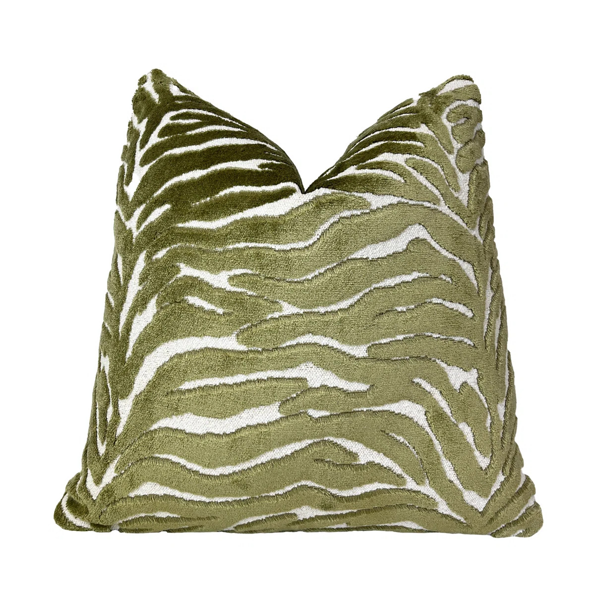 Velvet Zebra Throw Pillow Cover | Wayfair North America