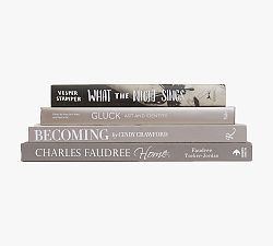 Modern Dust Jacket ColorStak Books - Set of 4 | Pottery Barn (US)