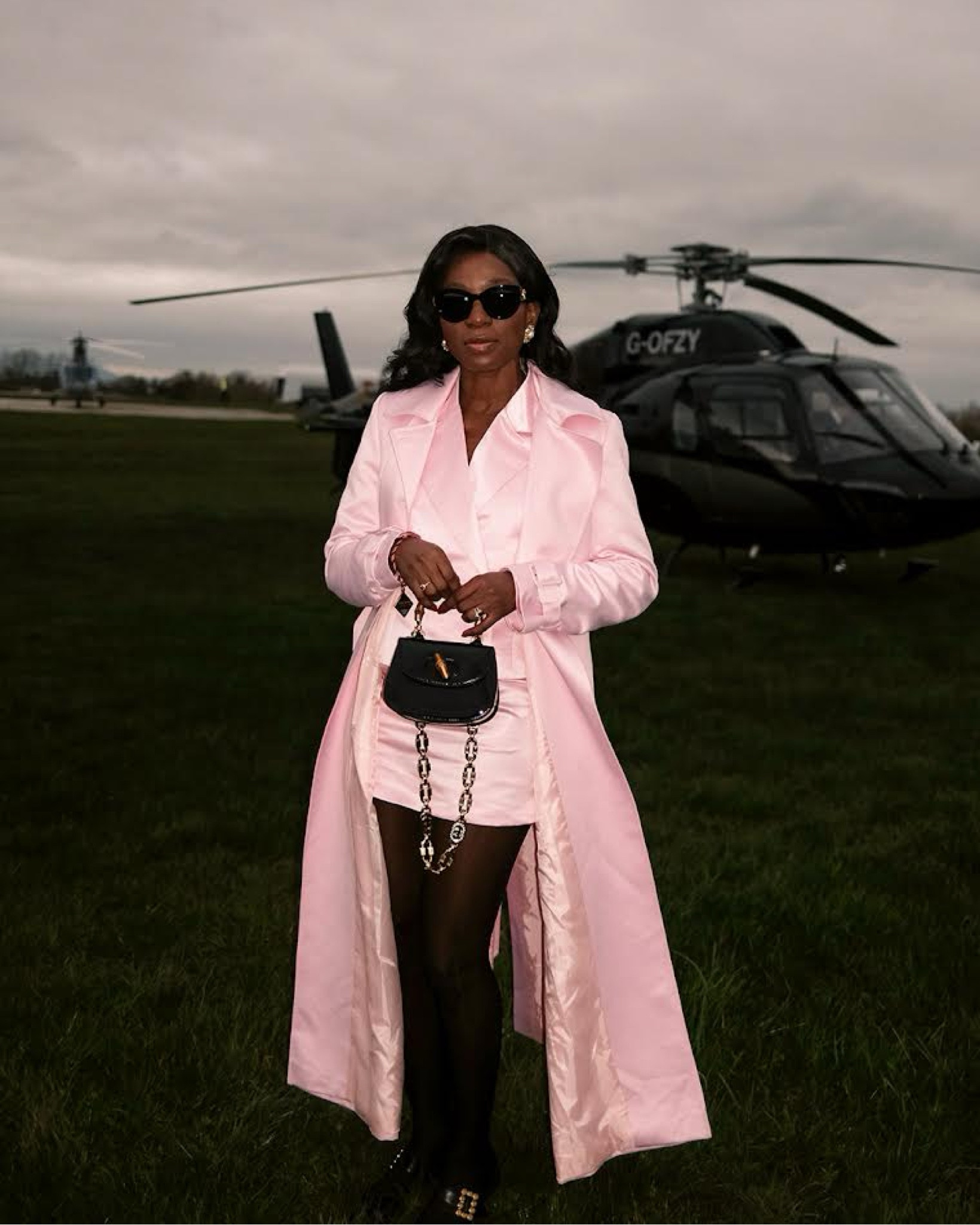 Miscreants, Calzedonia, Gucci, Versace, Salondeju, Revolve, Moschino, Farfetch, transitional outfit, transitional style, spring outfit, spring fashion, pink coat, satin coat, satin blazer, top handle bag, luxury fashion, spring outfit ideas, style inspiration 

#LTKSeasonal #LTKeurope #LTKstyletip