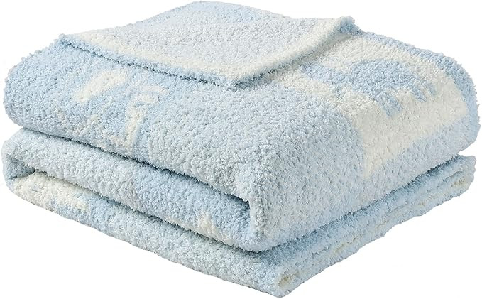 CREVENT 30"X40" Cozy Soft Warm Knitted Baby Blanket for Girls Boys, Newborn Essentials for Infant... | Amazon (US)
