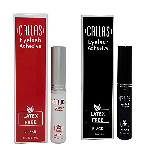 CALLAS Eyelash Adhesive Clear & Black Duo 0.17fl oz/5ml | Amazon (US)