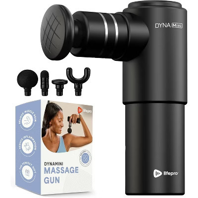 LifePro Dynamini Handheld Massage Gun – Compact Deep Tissue Massager Gun with Quiet Motor, Portable Hand Held Massager for Muscle Recovery | Target