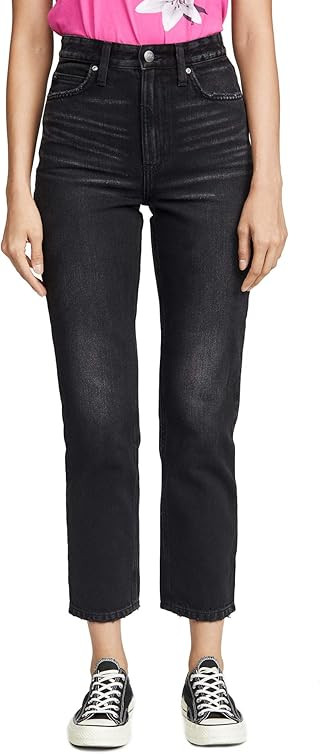 Lee Vintage Modern Women's High Rise Straight Ankle Jeans | Amazon (US)