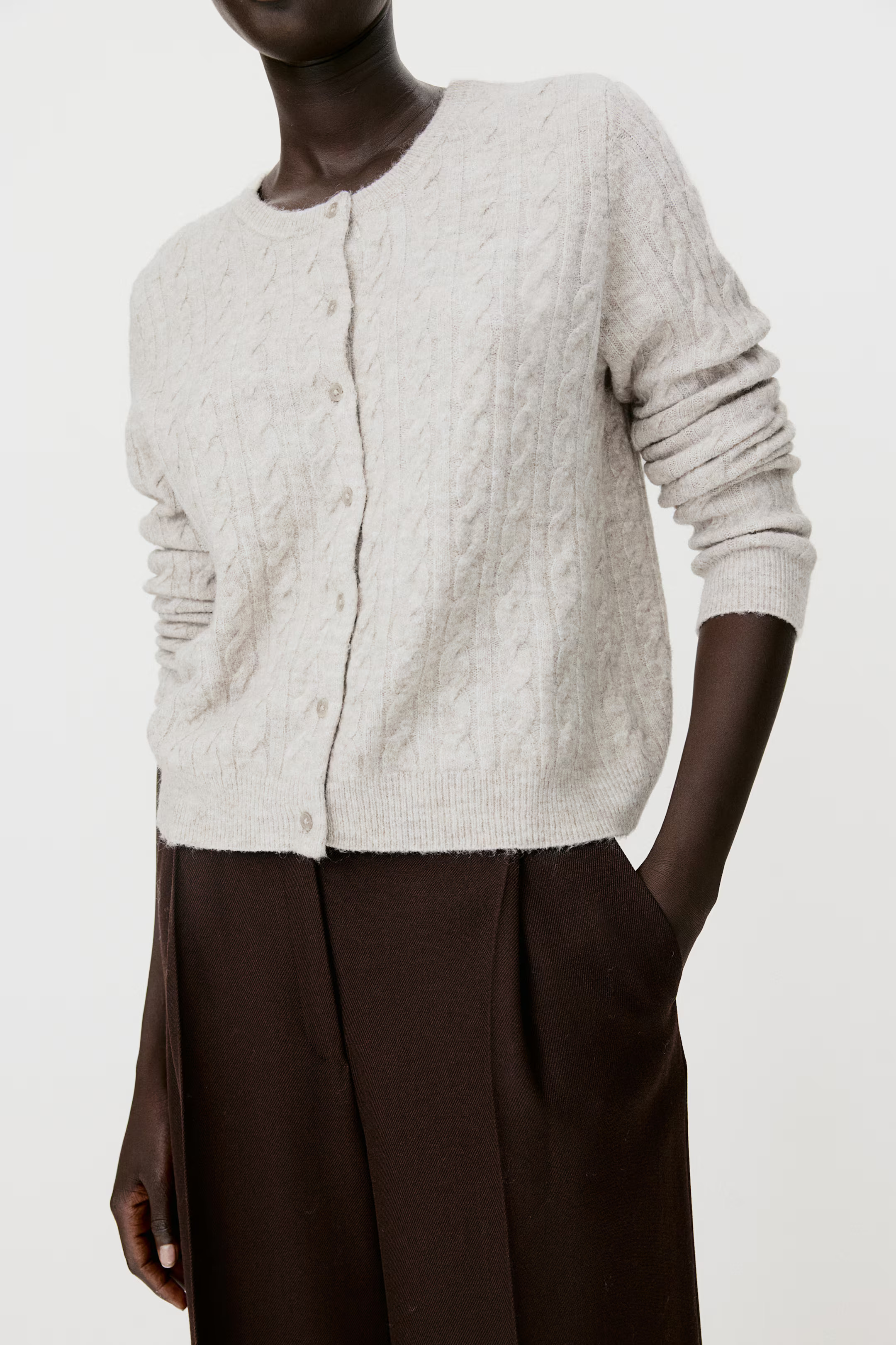 Cable-Knit Cardigan | H&M (US + CA)