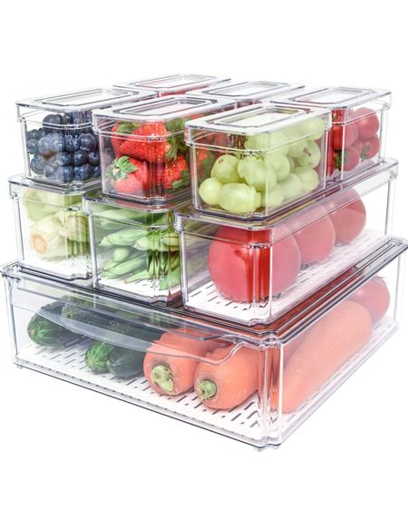 Shop my refrigerator organization container.  These are all the ones I used on my reel. 

#LTKfamily #LTKhome #LTKfindsunder50