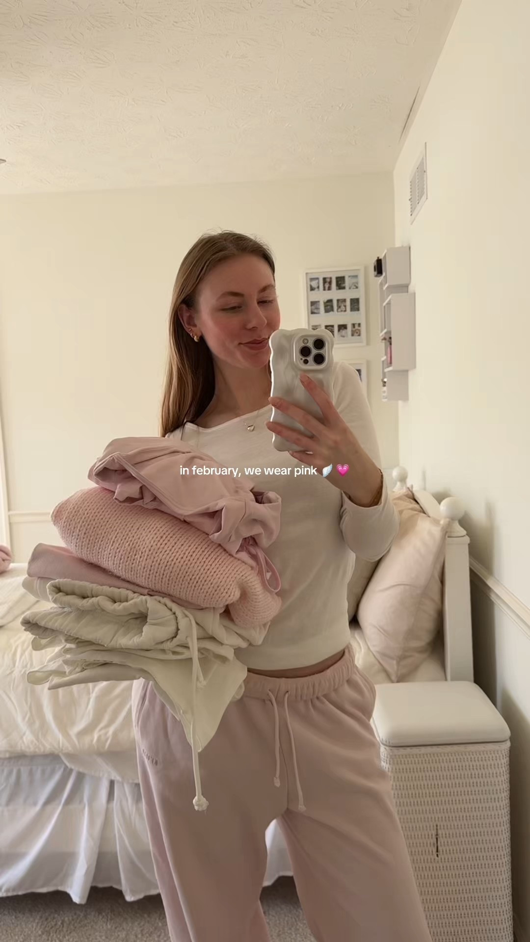 pink & white all month long 💌

can’t stop wearing the pink fluffy sweater!!

#pinkoutfit #pinkoutfitinspo #pinterestoutfit 

#LTKootd #LTKValentine #LTKgrwm