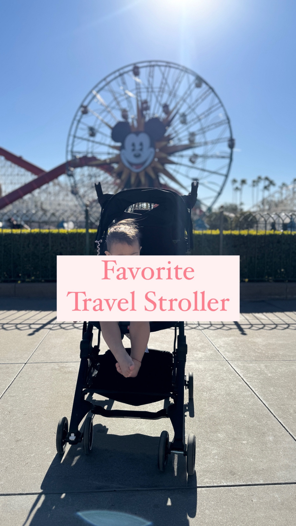 The real star of this post is my travel stroller. It’s compact enough for me to close and hold with one hand so I can carry my toddler with the other hand. 

Travel stroller, overhead stroller, gb pocket, solo disney day, single parent Disney, lightweight stroller, travel pram, traveling with kids, travel pushchair, travel baby buggyies

#LTKWatchNow #LTKBaby #LTKTravel