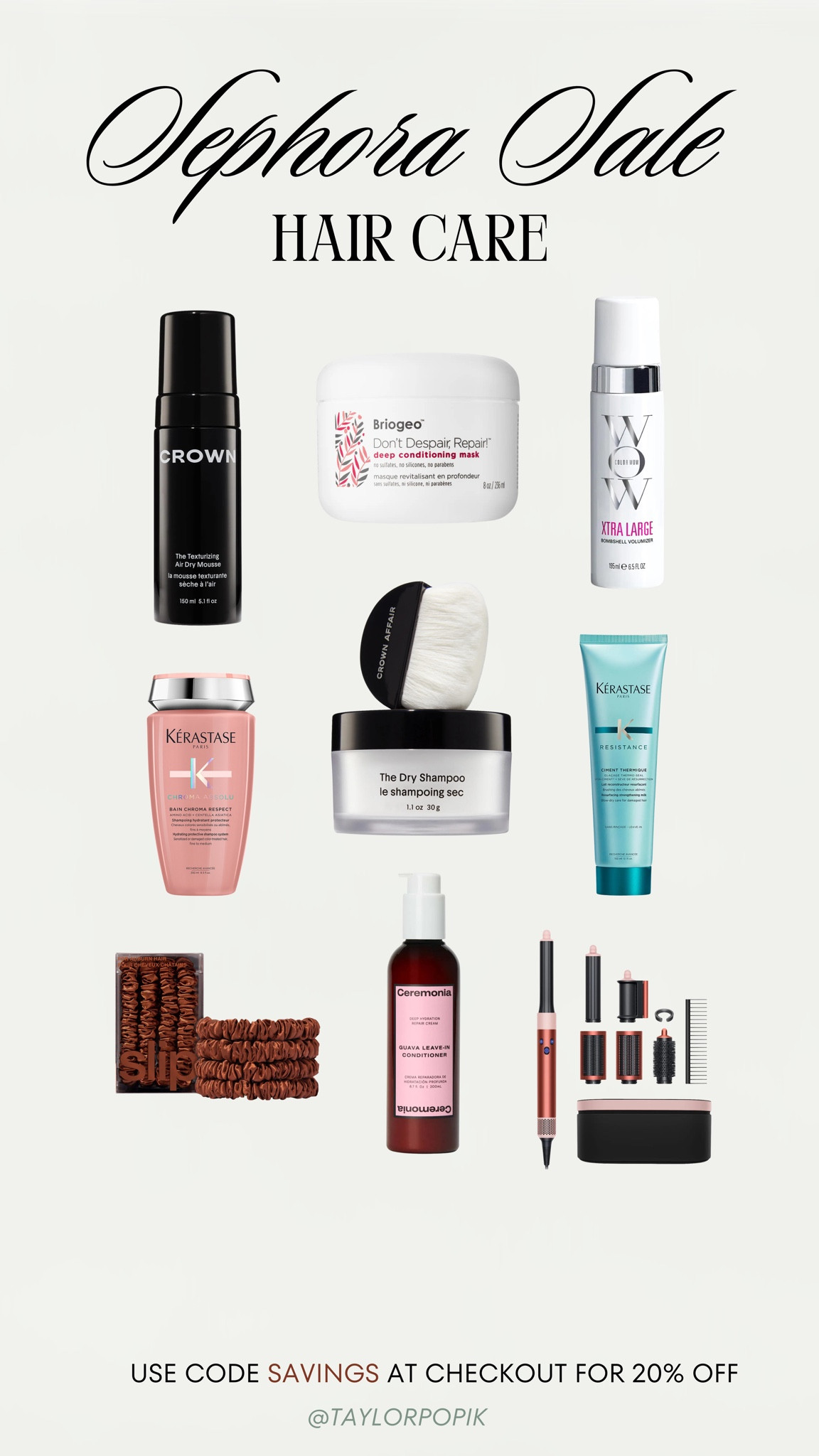 Sephora hair care favorites 

#LTKCyberWeek #LTKSaleAlert #LTKBeauty