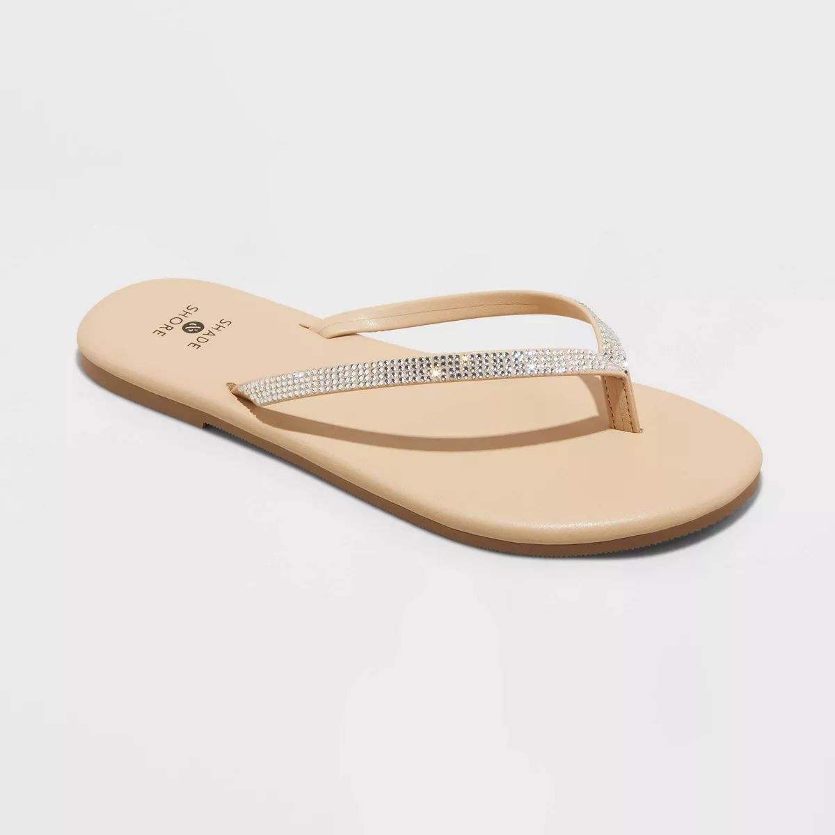 Women's Cali Flip Flop Sandals - Shade & Shore™ Silver 8 | Target
