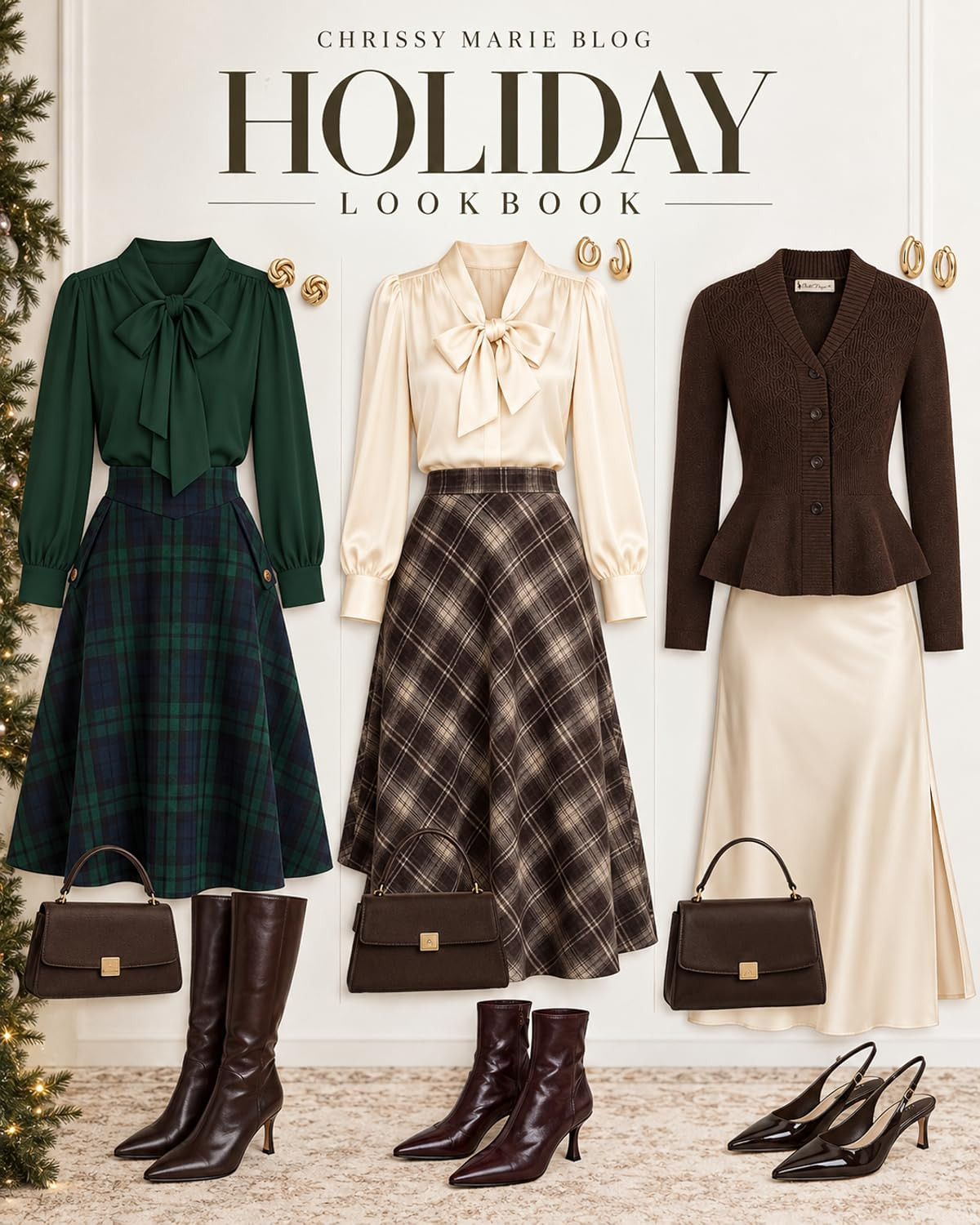 Holiday outfits are officially on my mind! 🎄 From pretty plaid skirts to festive sweaters and dressier pieces, these Amazon finds are perfect for Christmas parties, holiday dinners, and everything in between. Shop the holiday lookbook! 

 #LTKgrwm #LTKootd #LTKSeasonal