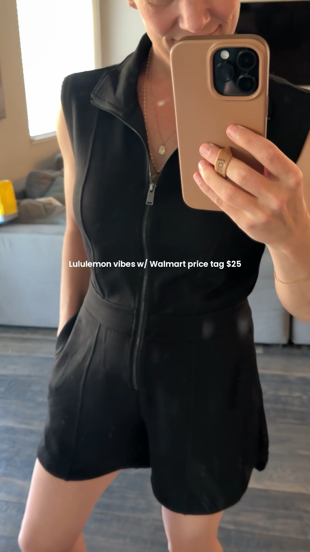 I cannot believe this is from Walmart! Lululemon vibes for $25. I will be wearing this all summer long. Size XS. 

#LTKActive #LTKSummerEdit