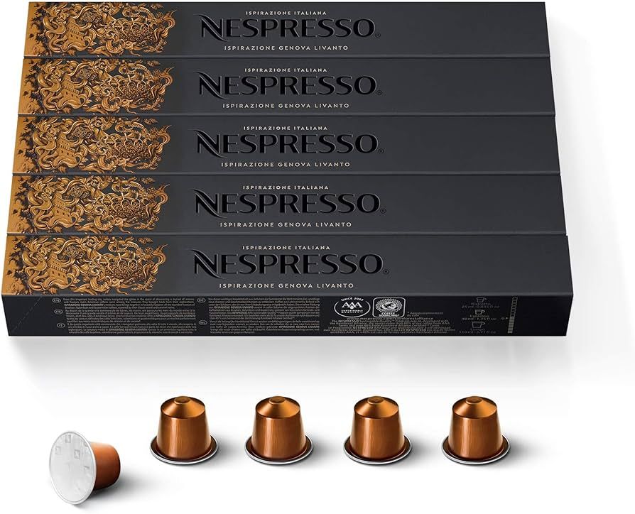 Nestle Nespresso Nespresso OriginalLine Capsules: Livanto - ''NOT Compatible with Vertuoline'' | Amazon (CA)