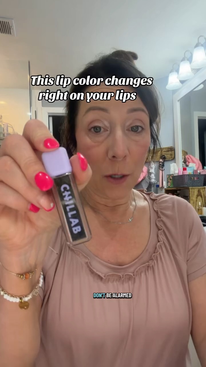 I love makeup products that make getting ready feel easy but still look put together. #2chill #lipstain #phlipstain #over50beauty #everydaymakeup CHILLAB USA