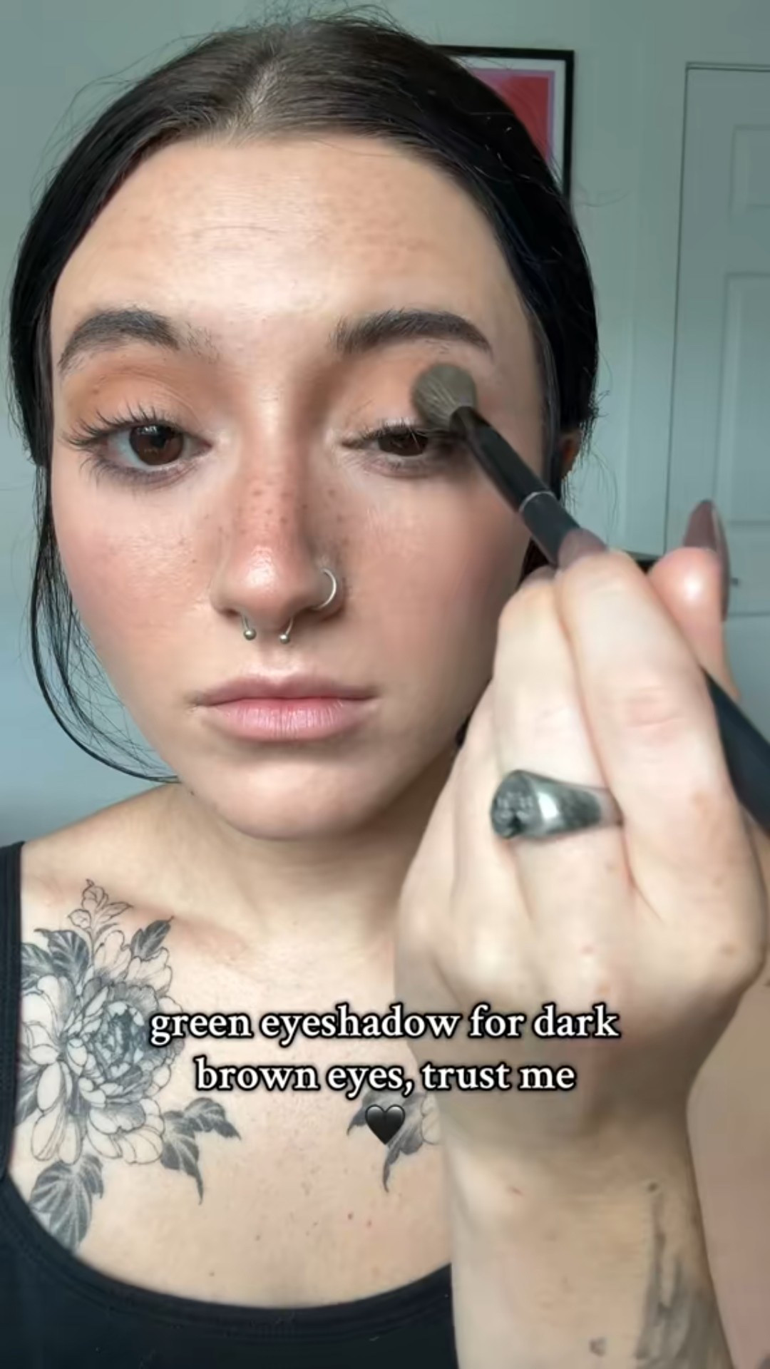 green makeup for dark brown eyes>>

#LTKFindsUnder100 #LTKBeauty #LTKFindsUnder50