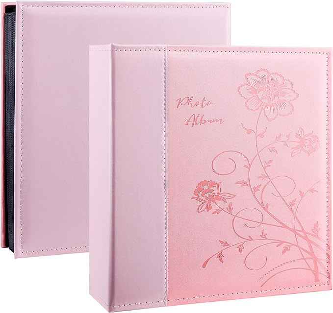 Artmag Photo Album 4x6 1000 Photos, Large Capacity Wedding Family Leather Cover Picture Albums Ho... | Amazon (US)