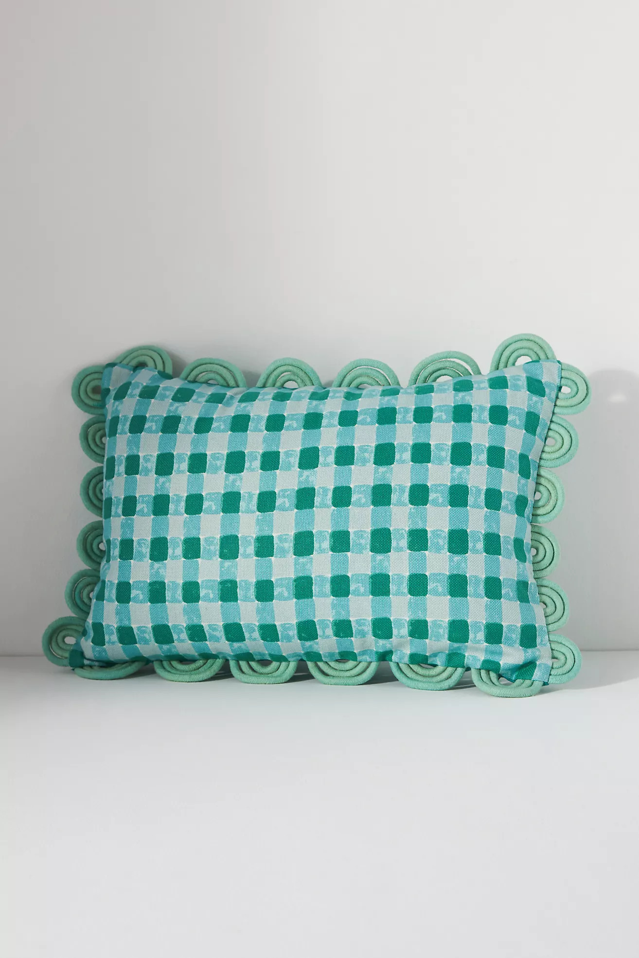 Gingham Capri Pillow | Anthropologie (US)
