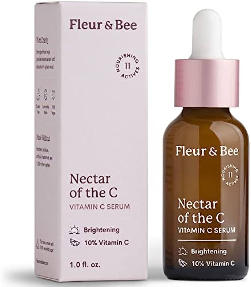 Vitamin C Serum for Face - 10% Vitamin C with Hyaluronic Acid, Vitamin E - Vegan & Clean - Anti A... | Amazon (US)