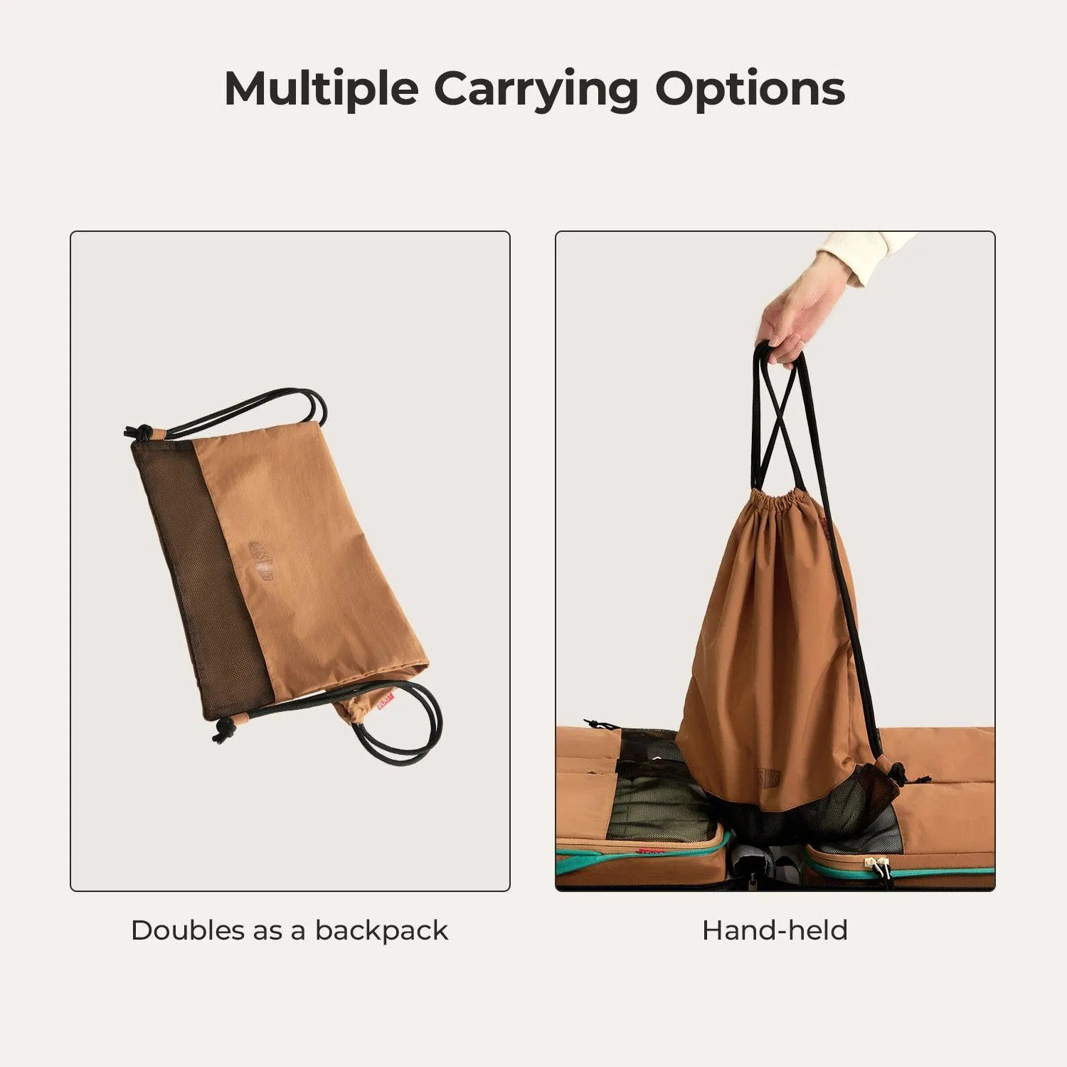 Blast 6PCS Compression Travel Packing Cubes | Bagsmart