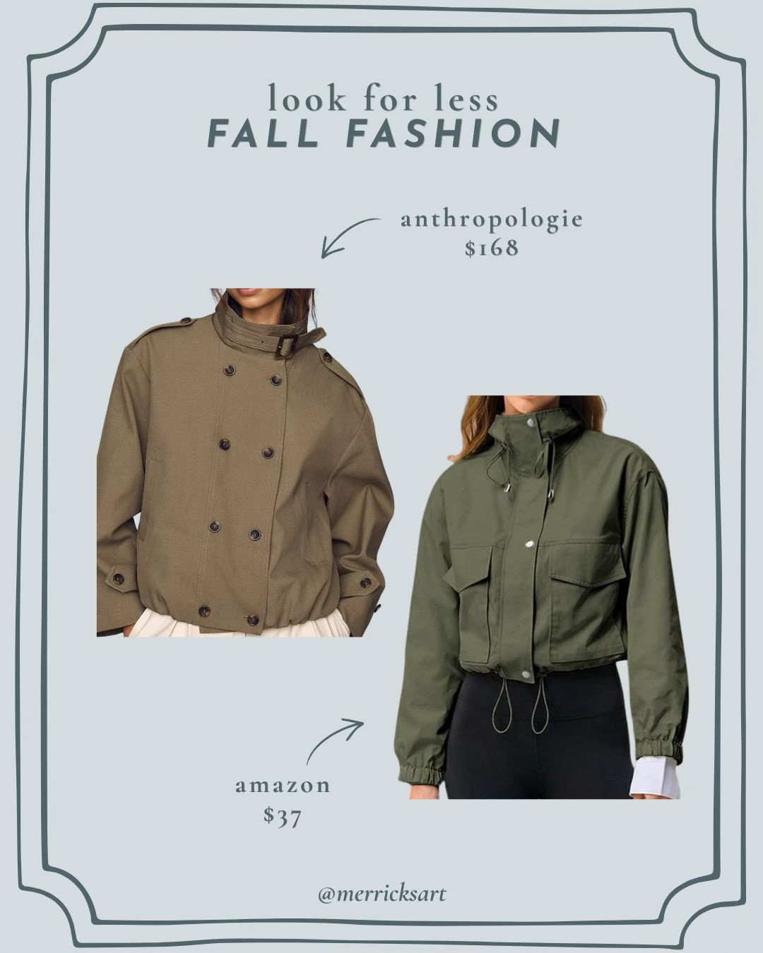 Look for less!