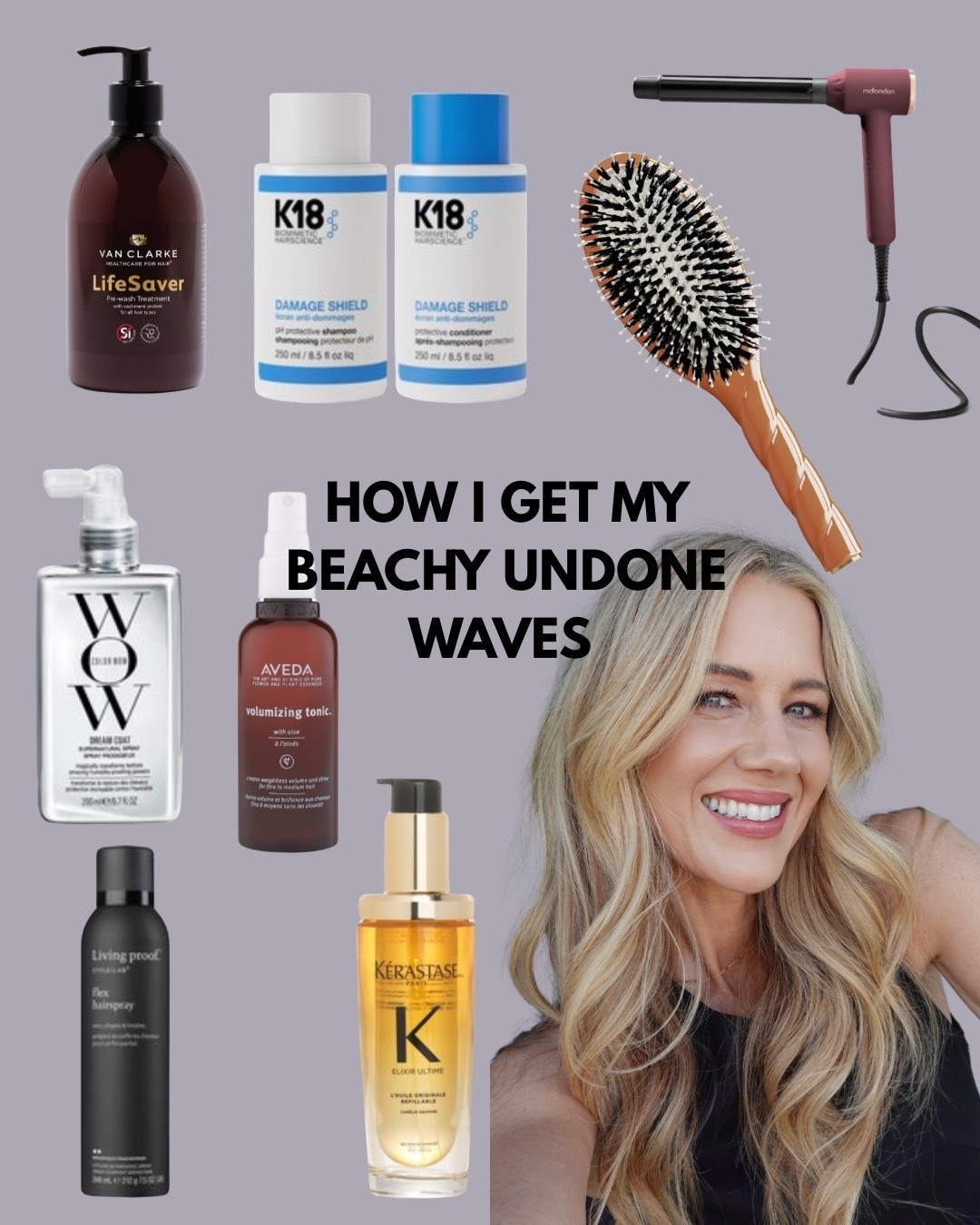 #beachywaves #hairroutine #washdayroutine #haircarecommunity #undonewaves #hairtips