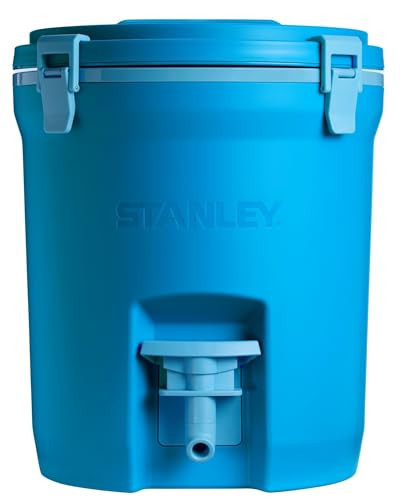Stanley Adventure Fast Flow Water Jug 2 Gallon | Leakproof Ice Water Dispenser | Insulated Beverage Cooler | Easy Pour Spigot and Latched Foam Lid | BPA-Free | Azure | Amazon (US)