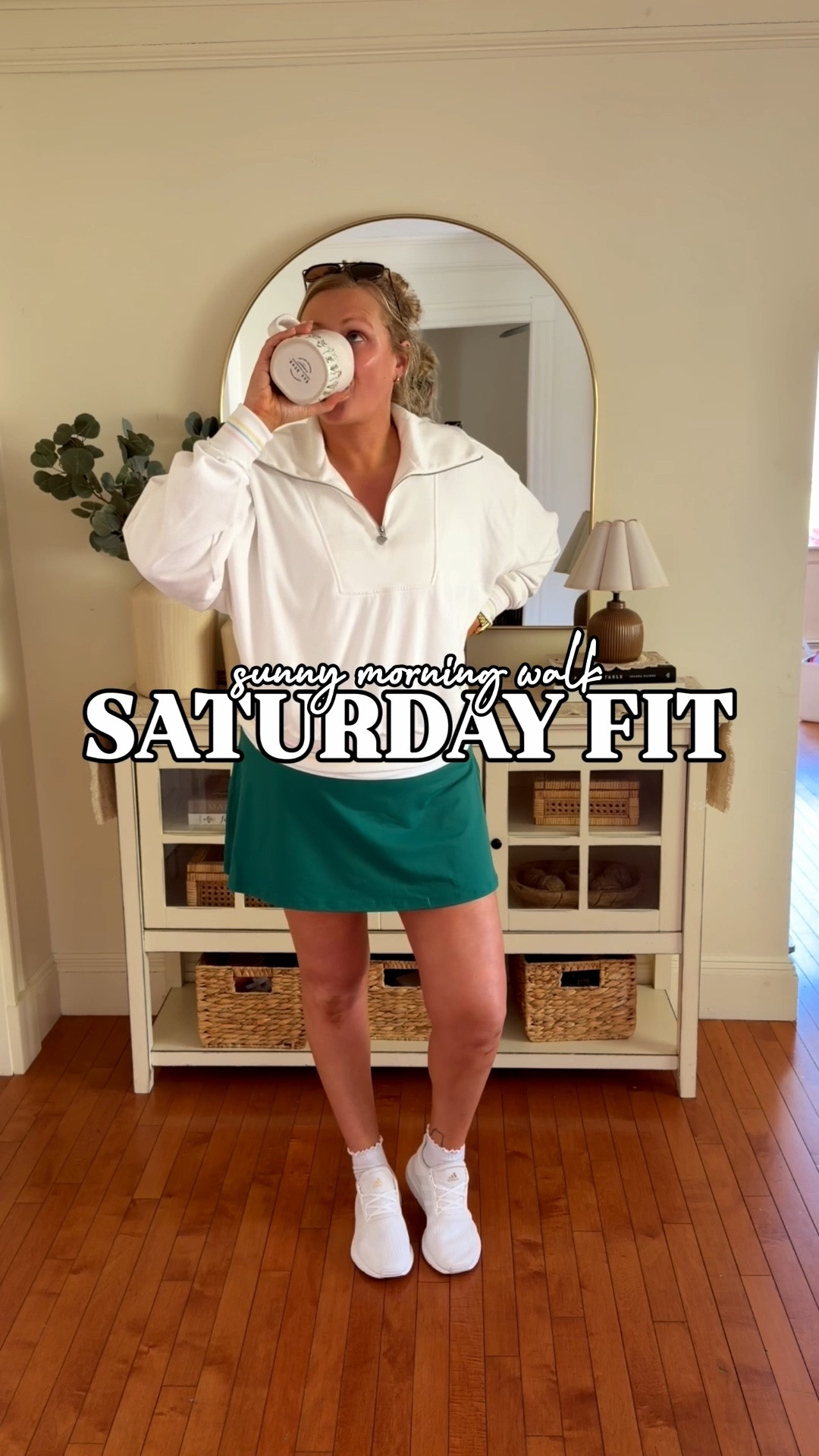 Saturday fit but make it comfy, cute, and easy to chase kids in 🤍☕️
Linked everything for you girls ✨

• Sneakers: 8.5
• Sweatshirt: XXL for the perfect oversized fit
• Skirt: Large
• Tank: Large

these eye patches have been my secret weapon lately for looking a little more awake 🤍 depuffing, cooling, and actually feel so good first thing in the morning.

#LTKStyle #WalmartFashion #CozyStyle #WeekendOutfit #MomStyle

#LTKmomlife #LTKgrwm #LTKootd
