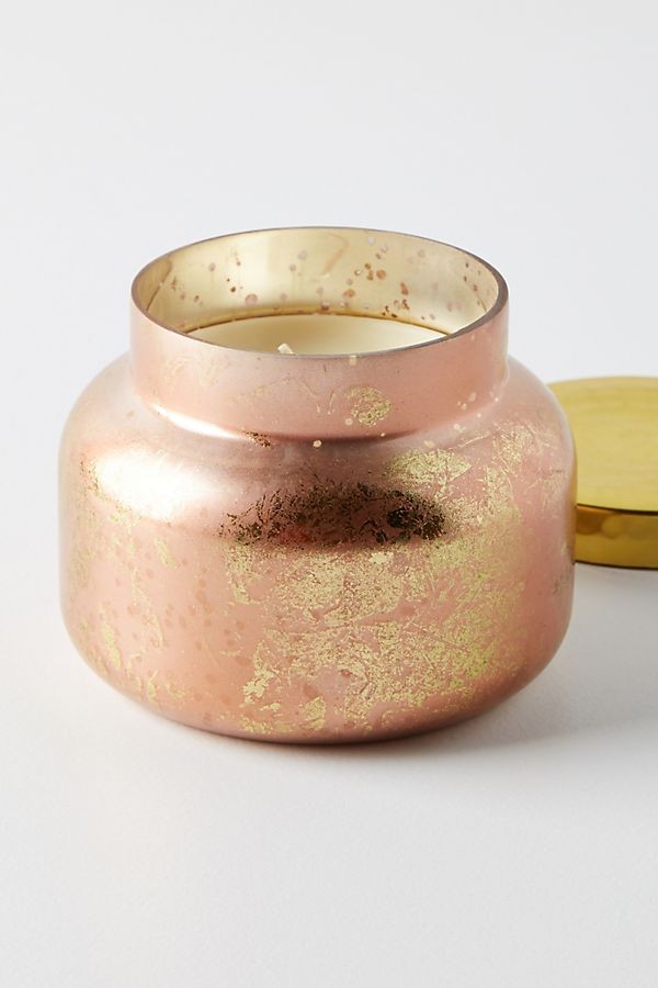 Capri Blue Rose Gold Jar Candle | Anthropologie (US)