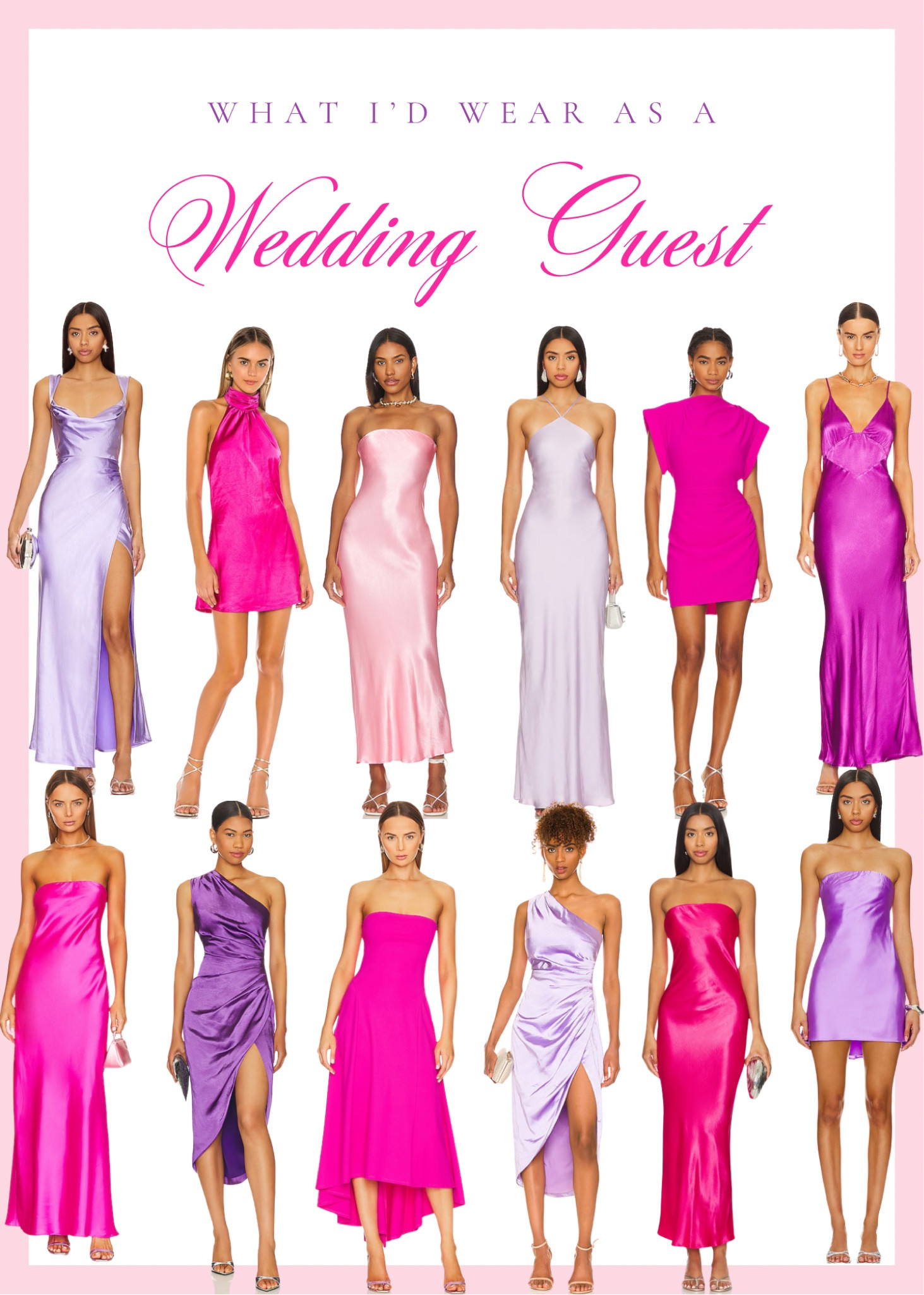 What I’d wear as a wedding guest!!! 🩷 💜 

LTK Wedding / LTK Wedding Guest / LTK Dress / Wedding Guest Dress / Pink Dress / Purple Dresss

#LTKWedding #LTKSeasonal #LTKStyleTip
