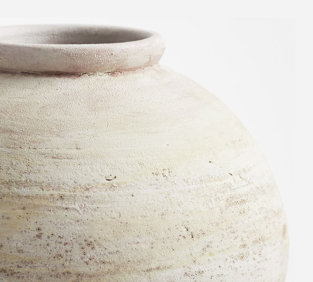 Artisan Handcrafted Terracotta Vase | Pottery Barn (US)
