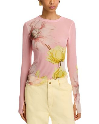 Kaylee Mesh Top | Bloomingdale's (US)