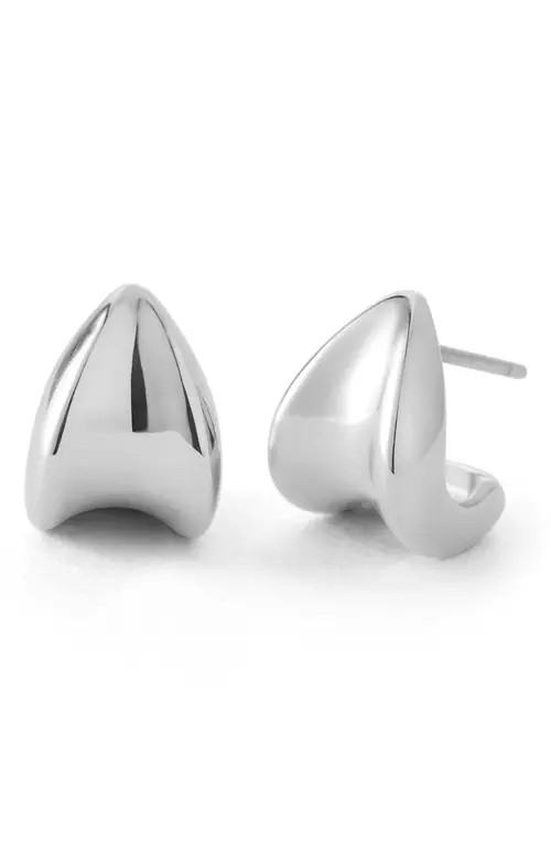 JENNY BIRD Mini Paige Puff Earrings in High Polish Silver at Nordstrom | Nordstrom