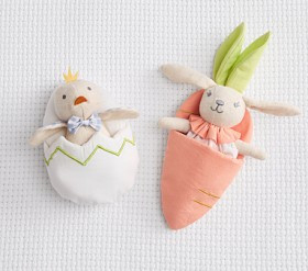 Spring Sleepover Mini Animals Plush, Set of 2 | Pottery Barn Kids