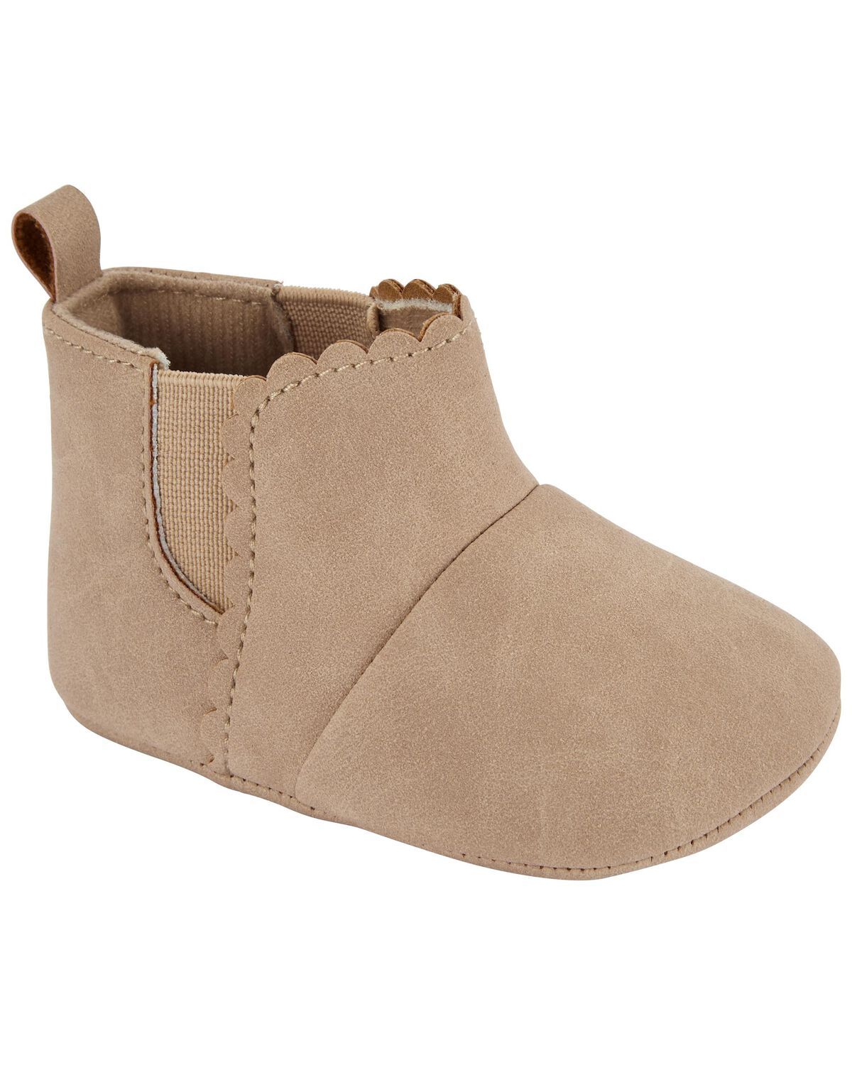 Khaki Baby Soft Bootie | carters.com | Carter's