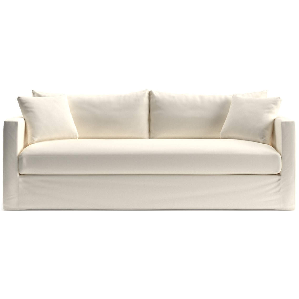Willow II Slipcovered Queen Sleeper Sofa + Reviews | Crate & Barrel | Crate & Barrel
