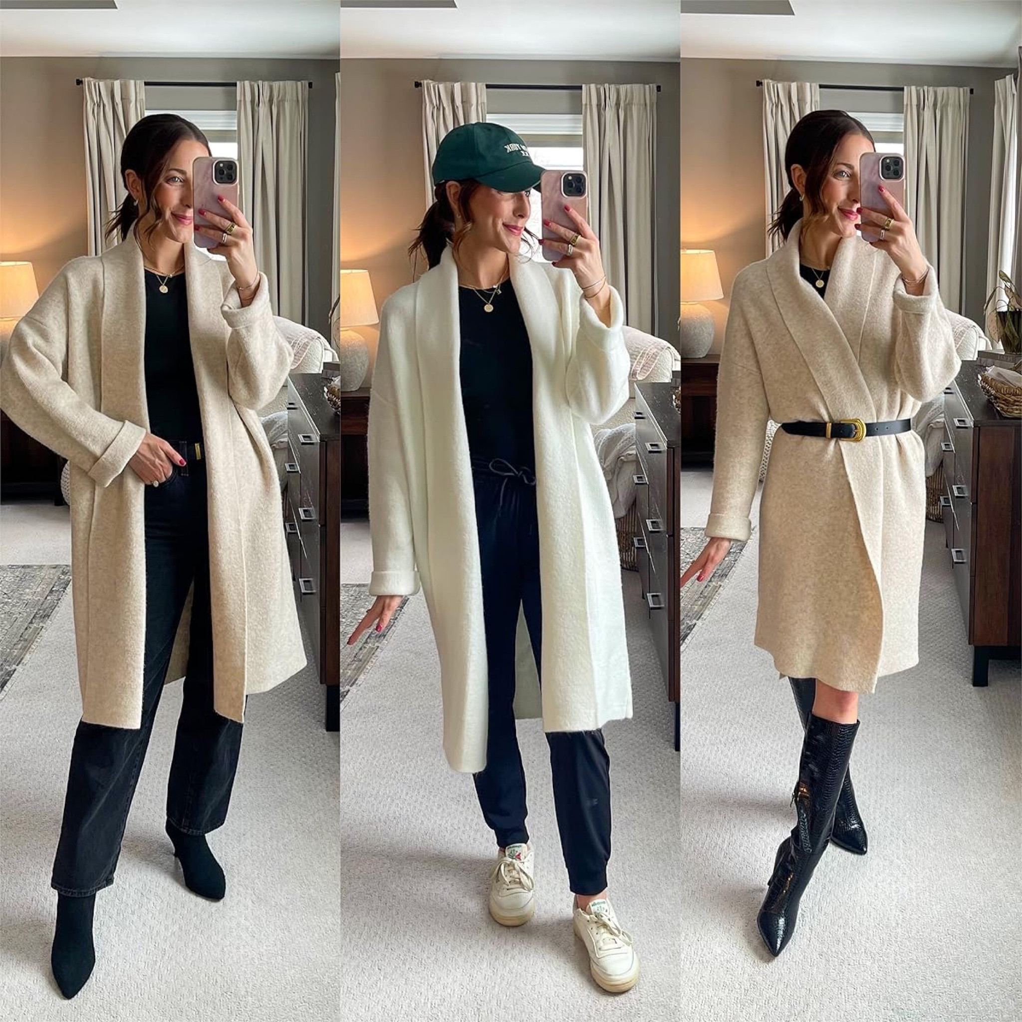 3 ways to style this Amazon cardigan - winter outfit inspo!

#LTKFindsUnder50 #LTKStyleTip