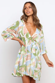 Orna Dress - Green | Petal & Pup (AU)